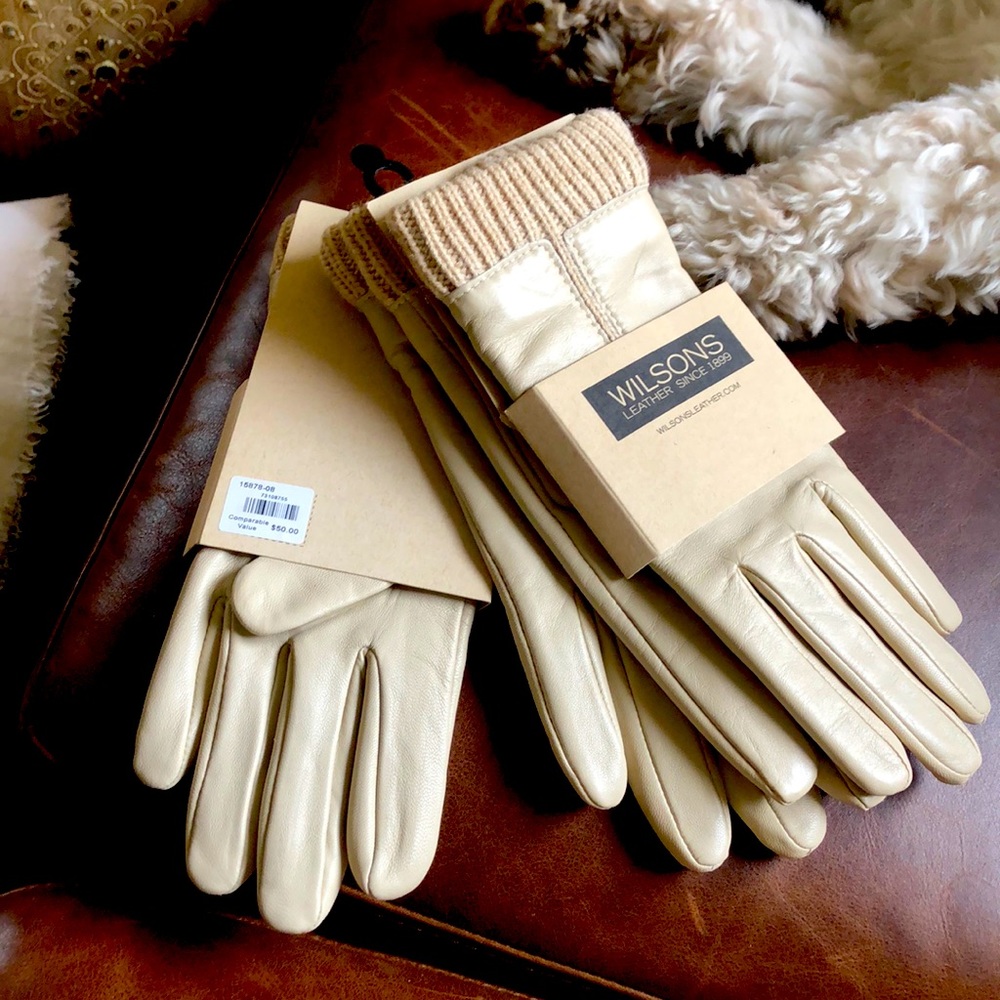 Wilson leather gloves